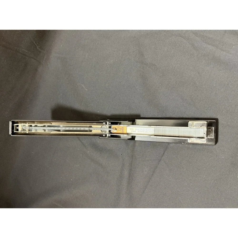 Vintage Swingline 747 Classic Black Stapler Metal 20-25 Sheet SF1‎ USA Staples